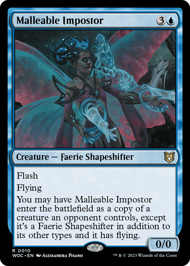 Malleable Impostor [Wilds of Eldraine Commander]