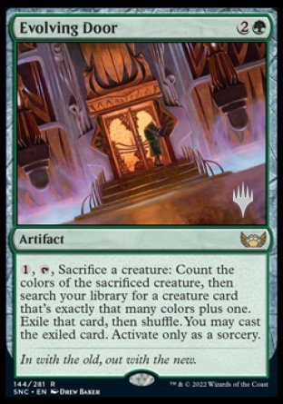 Evolving Door (Promo Pack) [Streets of New Capenna Promos]