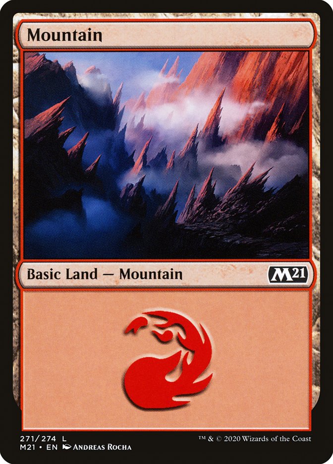 Mountain (271) [Core Set 2021]