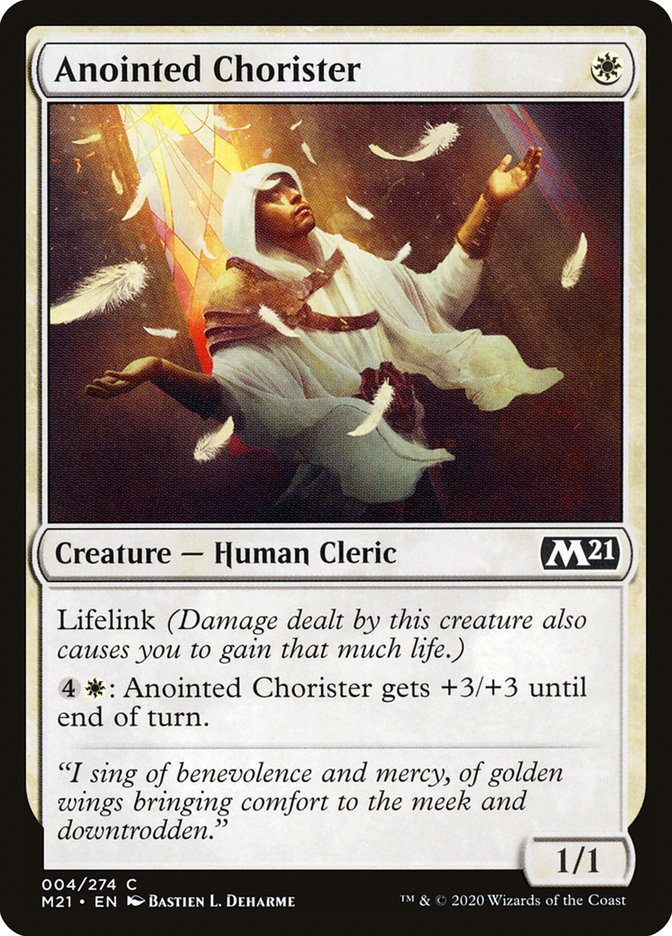 Anointed Chorister [Core Set 2021]