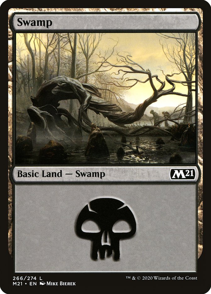 Swamp (266) [Core Set 2021]
