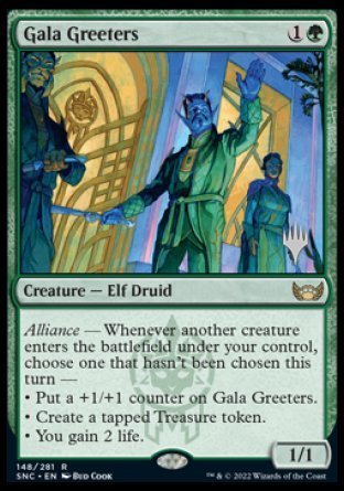 Gala Greeters (Promo Pack) [Streets of New Capenna Promos]
