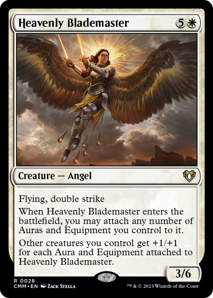 Heavenly Blademaster [Commander Masters]