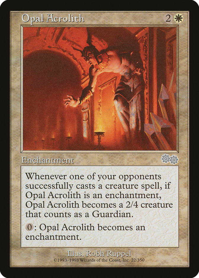 Opal Acrolith [Urza's Saga]