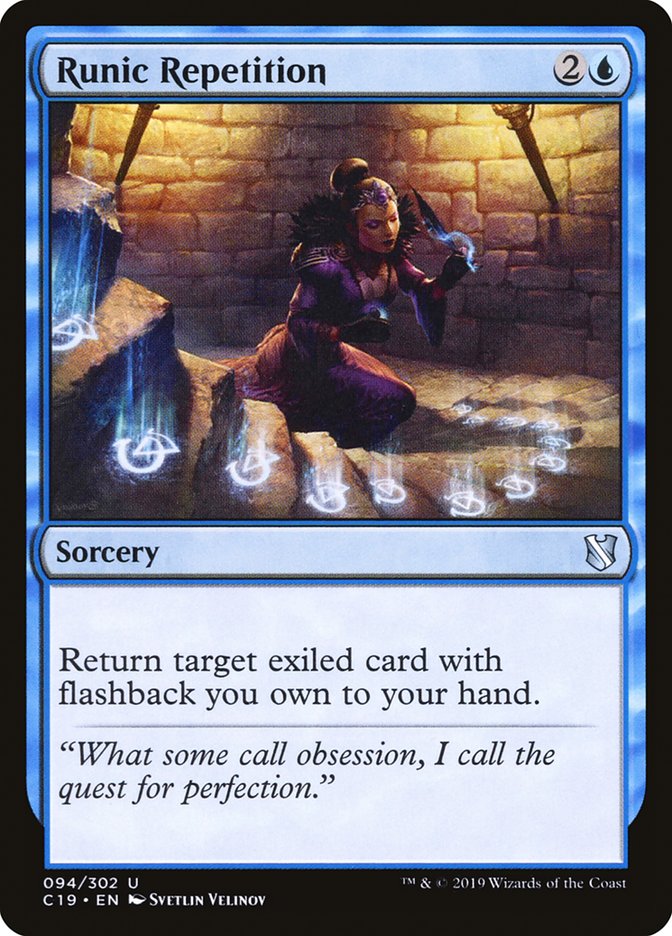 Runic Repetition [Commander 2019]