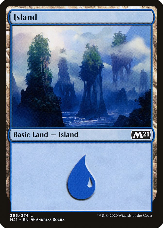 Island (265) [Core Set 2021]